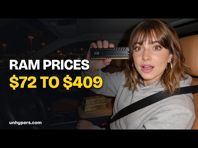 RAM Prices: Why 32GB Now Costs $409