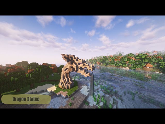 Dragon Statue | Minecraft Build Tutorial