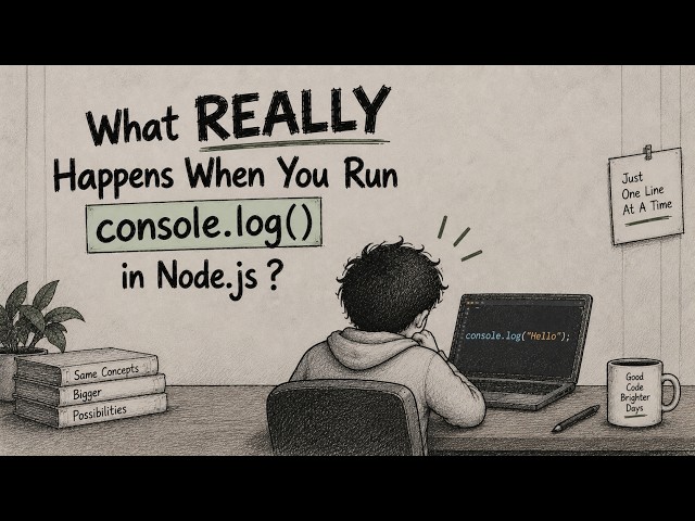 What REALLY Happens When You Run console.log() in Node.js?