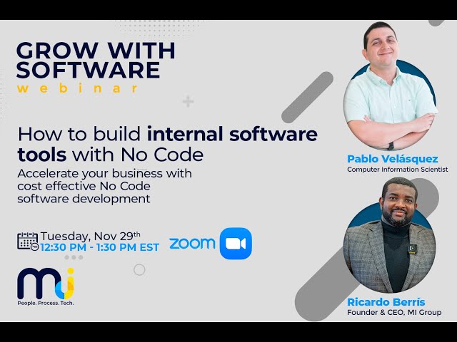 GWS November 2022: How to build internal software tools with No Code