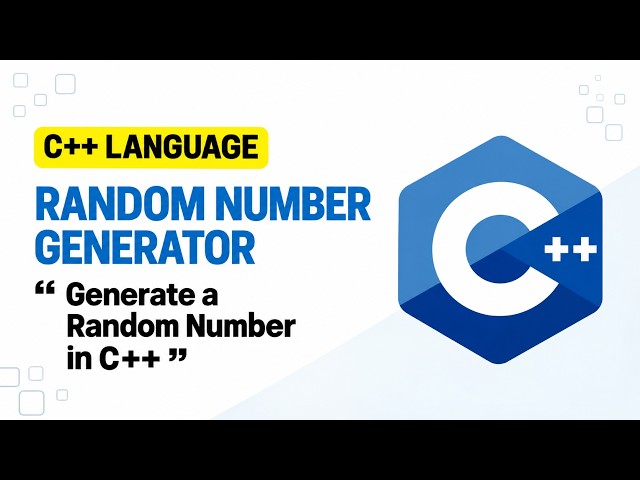 How to Generate Random Numbers in C++ | C++ Tutorial for Beginners