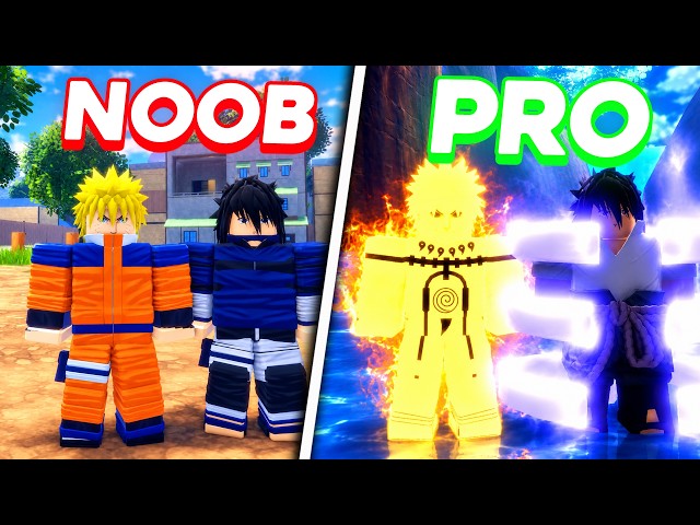 Going From NOOB TO KCM NARUTO & MANGEKYOU SASUKE In Roblox Ninja Time