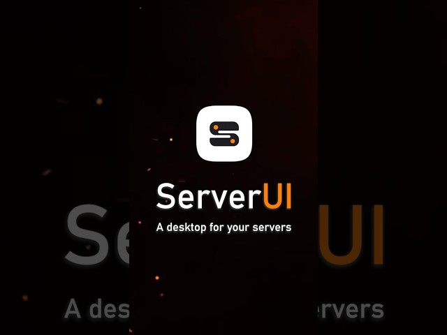 What If Linux Servers Had a Desktop? #opensource #buildinpublic #devtools #programming #linuxserver