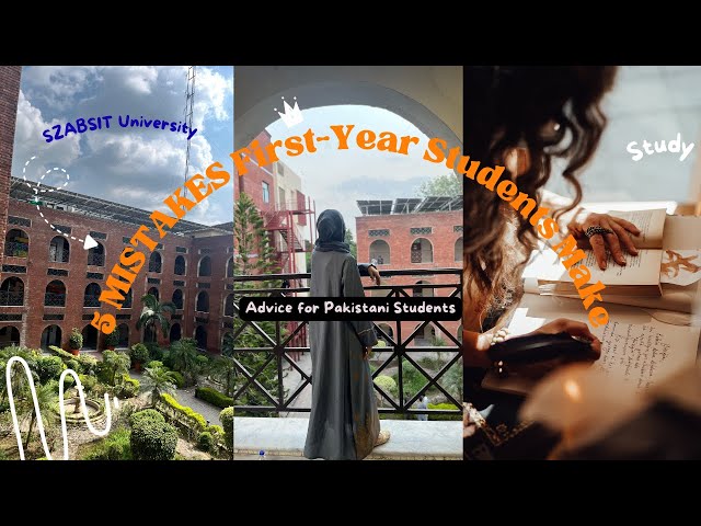 5 Mistakes to Avoid Before Starting BS Software Engineering in Pakistan | University Tips 2025