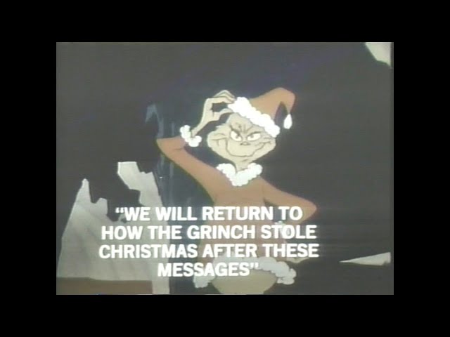 80s CHRISTMAS NOSTALGIA November 1988 Grinch and Frosty Commercial Breaks on WHAS 11 Louisville KY