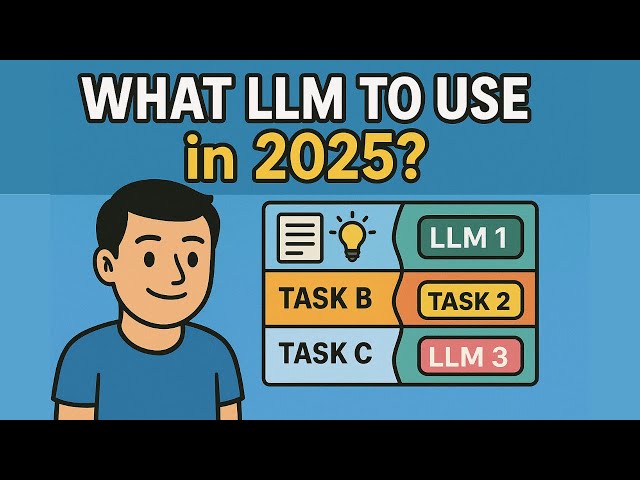 The Best LLM's To Use In 2025