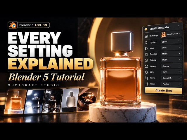 Blender Product Rendering Addon: Every Setting Explained (Full Tutorial)
