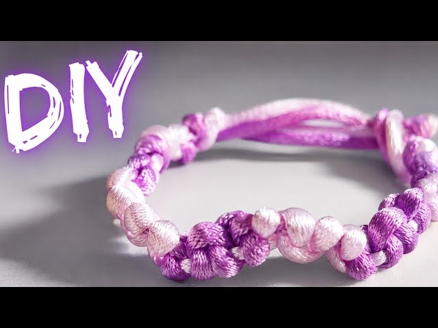 Easy Macrame Bracelet Tutorial | DIY Friendship Bracelet for Beginners
