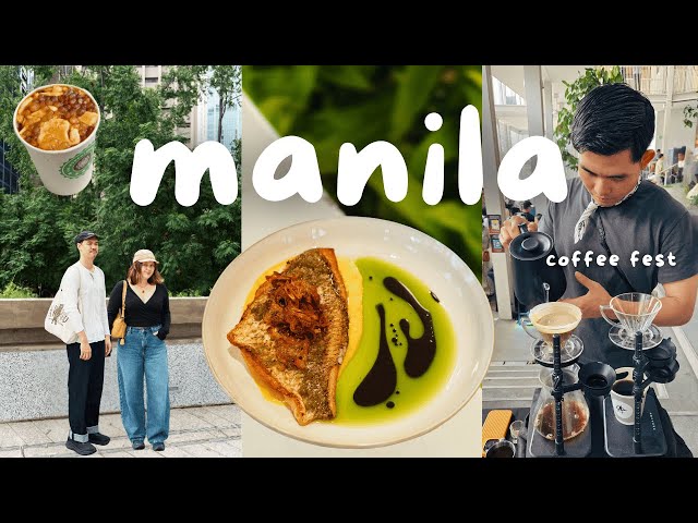 Life in Manila Vlog 🇵🇭 Coffee Festival, Must Try Restaurants, Philippines Vlog | Ralph and Sam
