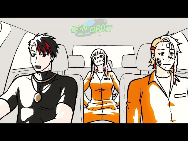 Rpr picks up Calli and Axel from Prison (Hololive Animation)