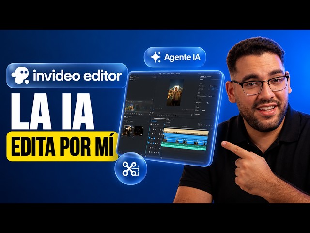 Probé invideo editor, el editor de video con IA que edita por mí
