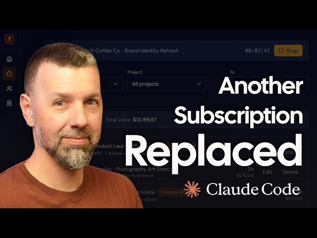 Build your own time tracking app with Claude Code