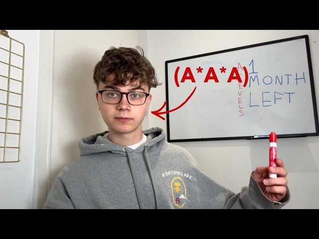 30 Days Until A-levels - How to Get A*s