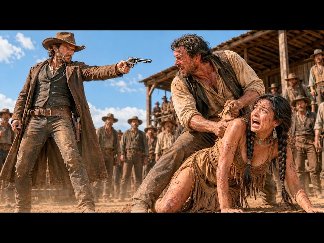 The Gunmen Bullied the Apache Girl… But the Nameless Cowboy Put 5 Bullets on the Table