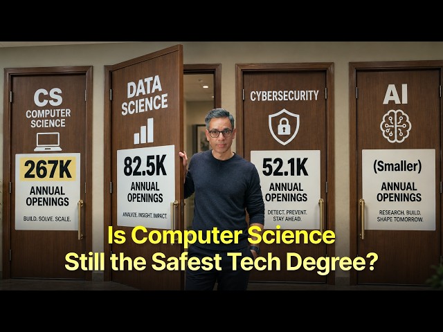 CS vs AI vs Data Science vs Cybersecurity: What Should You Choose?