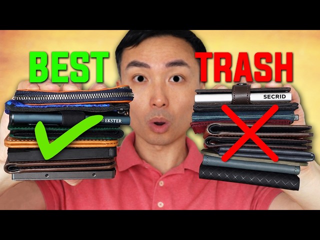 I Spent $3000 to Find the Best Minimalist Wallet in 2026 (Ridge, Ekster, Secrid, Trayvax, Bellroy)