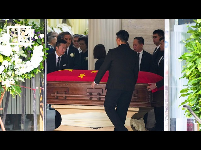 Hong Kong's first chief executive Tung Chee-hwa honoured with state funeral