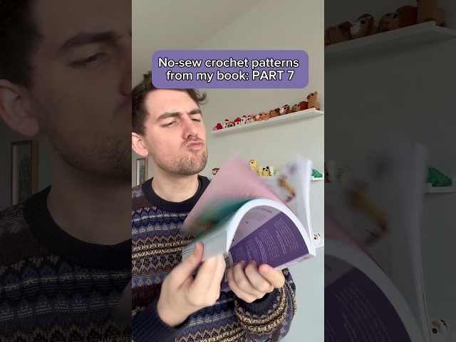 NO SEW crochet patterns from my book 📕 PART 7