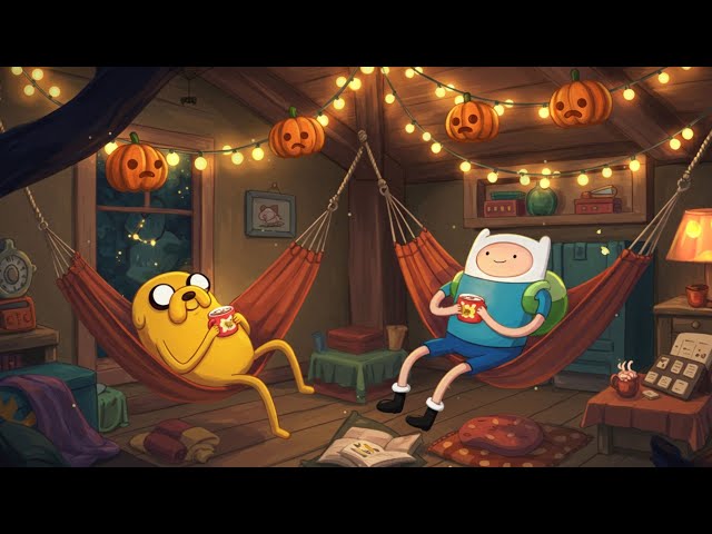 Night in the Treehouse ✨ Cozy Halloween Lofi