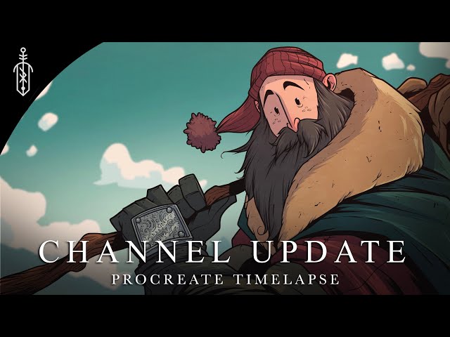 Channel Update \\ New Years Resolutions For 2024 \\ Art Timelapse