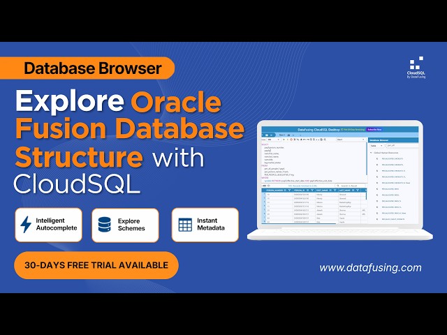 The Easiest Way to Write Oracle Fusion SQL (No More Missing Columns!)