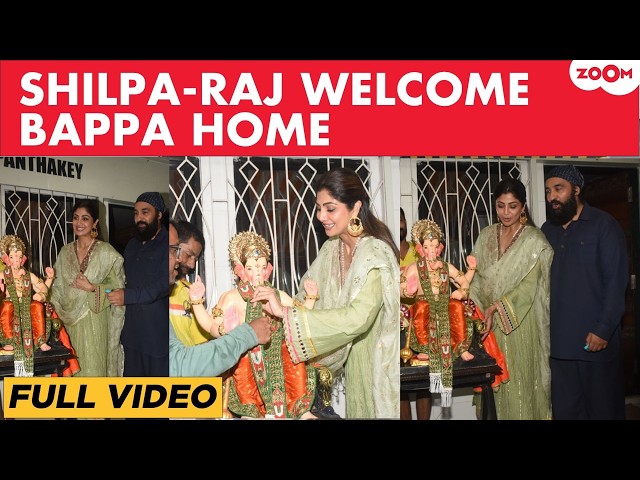 Ganesh Chaturthi 2026: Shilpa Shetty-Raj Kundra Take Bappa Home With With Full Rituals & Traditions