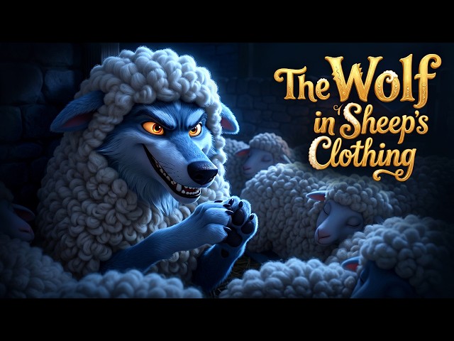 The Wolf in Sheep’s Clothing Story 🐺🐑 | English Moral Stories | Bedtime Stories