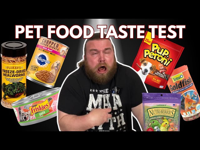 PET FOOD TASTE TEST (Got Very Bad, Very Quickly)