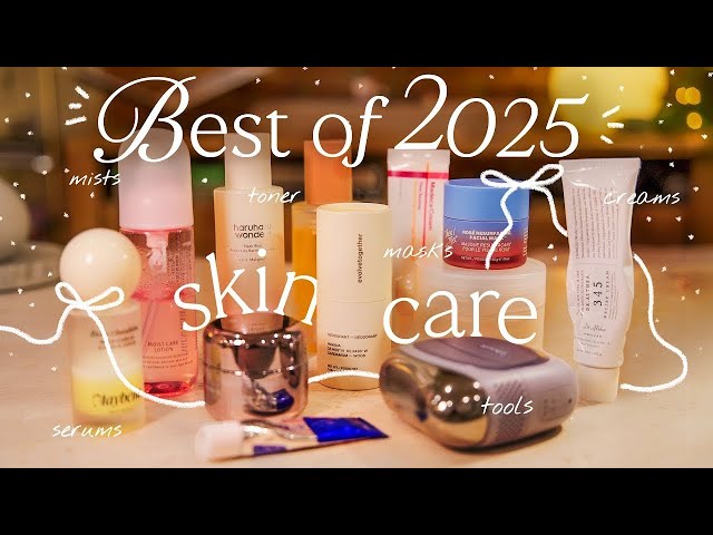 BEST of SKINCARE 2025🥇 creams, tools, masks & more!