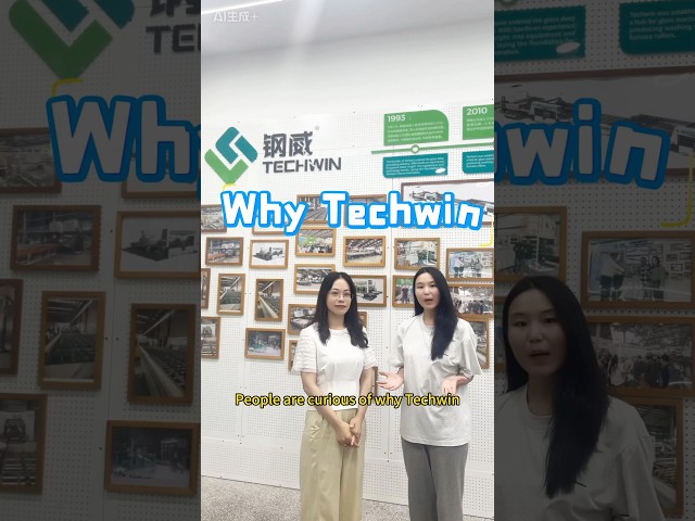 What makes Techwin special #glassprocessing #glassmachine #manufacturing