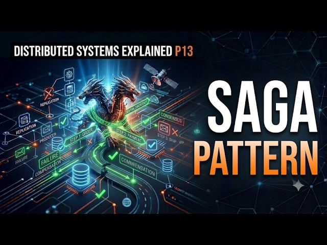 🔒🌐 Saga Pattern — When Rollback Isn't So Simple | Distributed Systems P13
