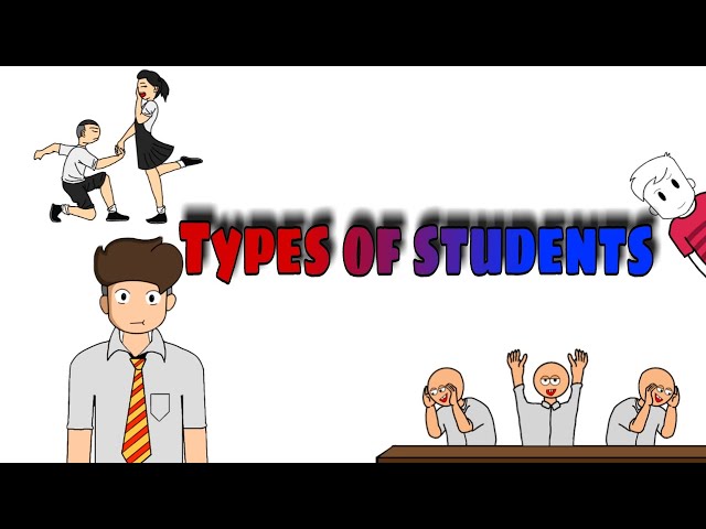 Types of Students || ft @Emfray  || Storytime animation || #emfray #spidymation