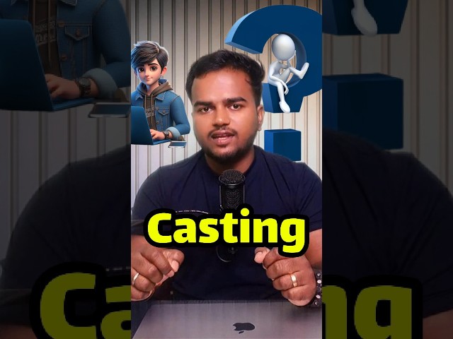 What is Type Casting in Programming? 🤯 Convert One Data Type to Another! #shorts #typecasting