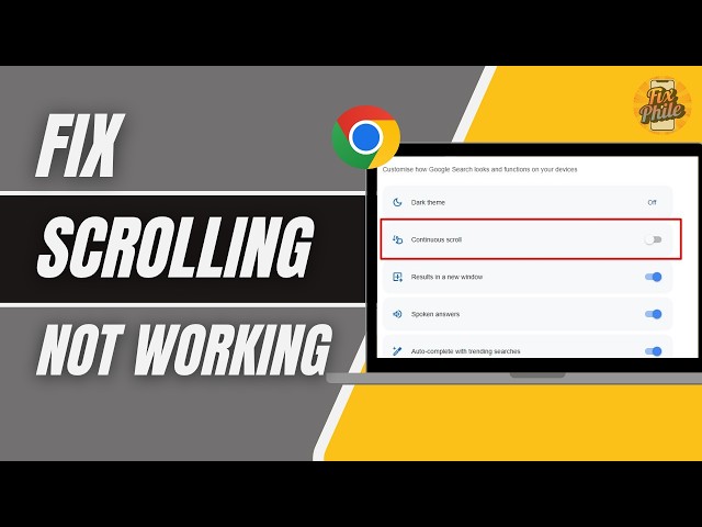 How To Fix Scrolling Not Working in Chrome (2026) | Chrome Scroll Not Working