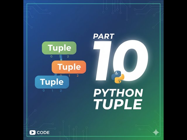Python Tuples Explained with Examples | Beginners Tutorial Part 10