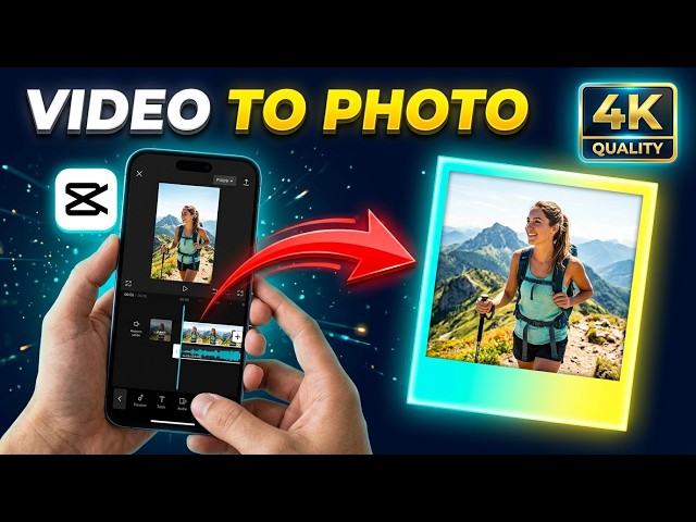 How to Capture Still Images from Video in CapCut