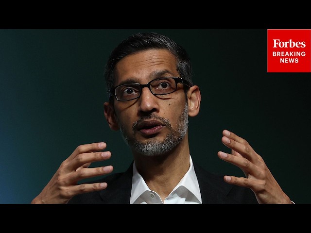 'AI Will Undeniably Reshape The Workforce': Google CEO Predicts AI Will 'Automate Some Roles'