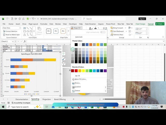Sam Project 1a Excel Module 04 Analyzing and Charting Financial Data