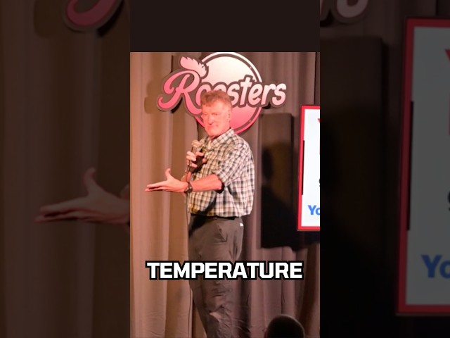 75 and sunny = perfect weather for a deposit. | Don McMillan Comedy
