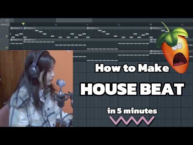 How to House Beat in 5 Minutes - Fl Studio