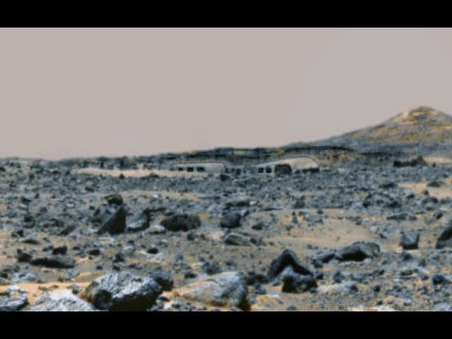 Post Apocalyptic Ruins On Mars! ~ Must See! ~ 6/30/2018