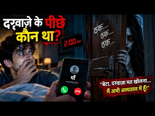रात 2 बजे दरवाज़े पर कौन था? 😱 | माँ का डरावना फोन कॉल | Horror Story 