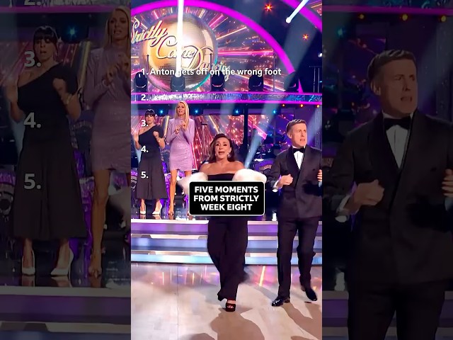 Last night's show summed up in emojis: 😳🥺🌩️😭🕺 BBC Strictly 2025