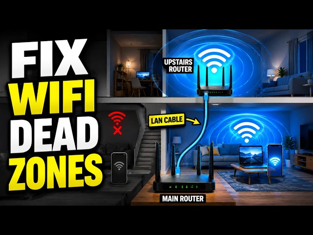 How To Connect Two Routers On One Home Network Using A Lan Cable Stock Router Netgear/TP-Link