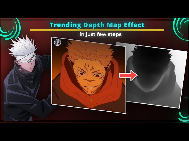 How To Make Trending Depth Map Effect | Simple Tutorial