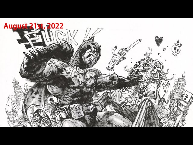 August 21st, 2022. Live Drawing in Studio.