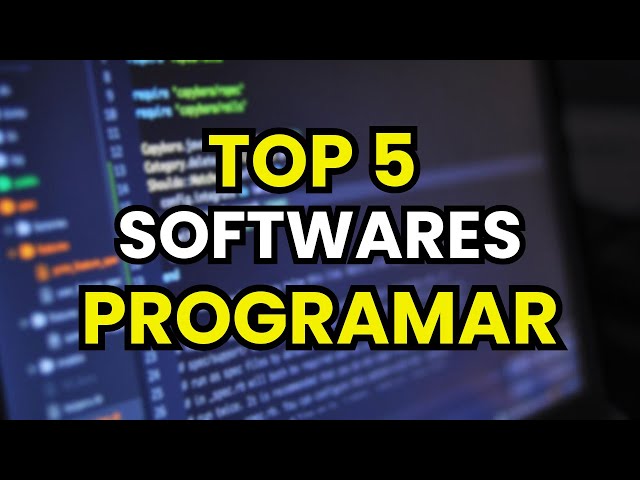 🥇 5 Mejores SOFTWARES para PROGRAMAR