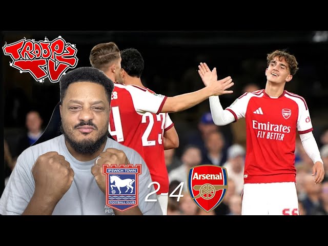 Ipswich 2-4 Arsenal | Troopz Match Reaction | MAX DOWMAN IS A GENERATIONAL TALENT!!