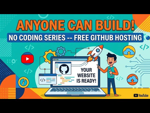 Anyone can Build - No Coding Series -- Free Hosting using Github in Tamil
