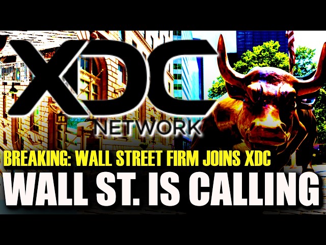 BREAKING: XDC Network SIGNS WALL ST. Titan To Become This
